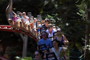 Everyone on the Snake Rollercoaster